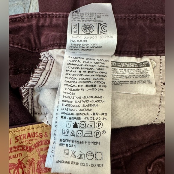 Levi's 721 High Rise Skinny Jean sz 27 - Picture 11 of 11